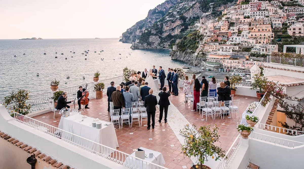 Destination Wedding Videographer Positano