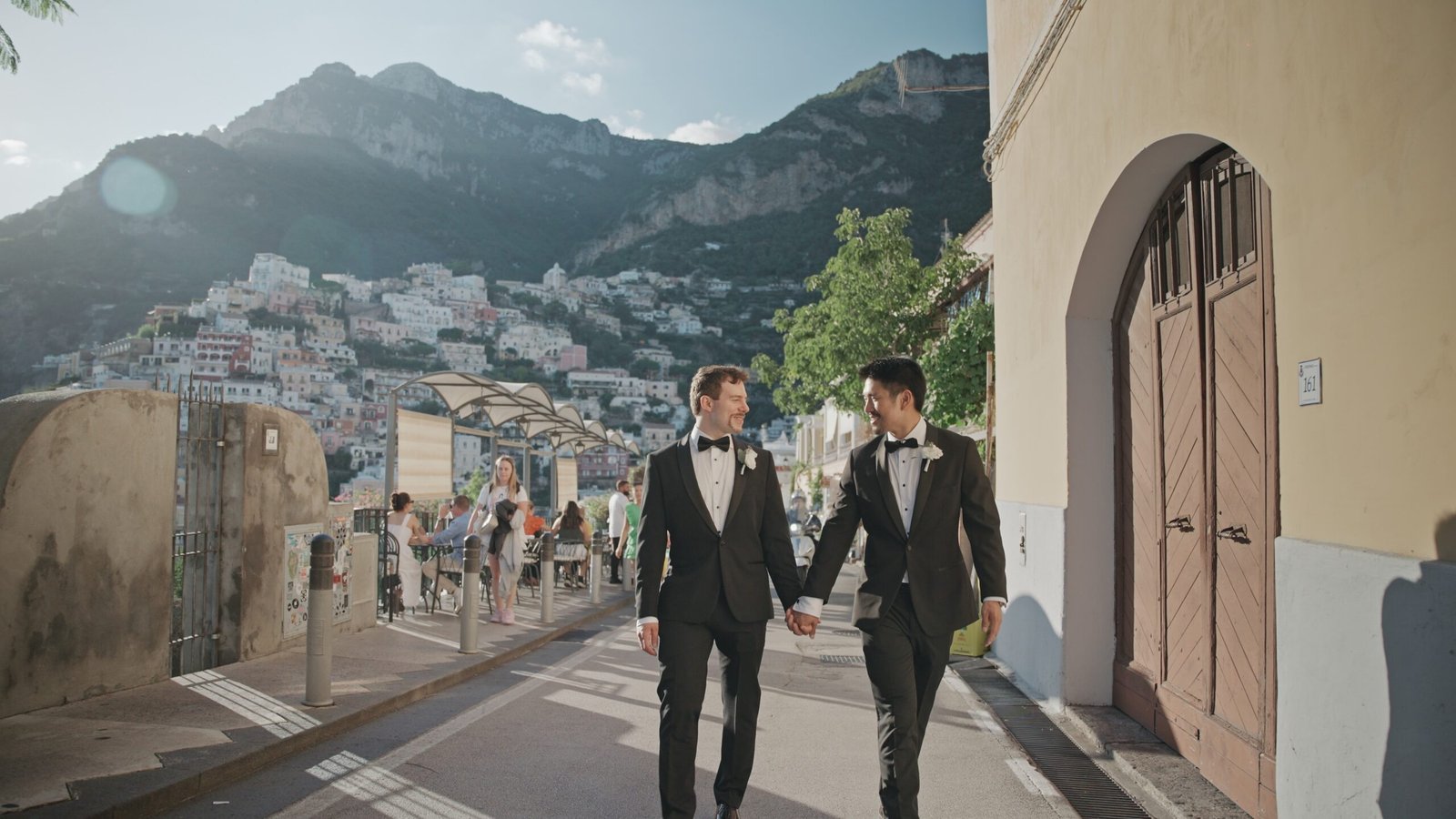 walk in positano